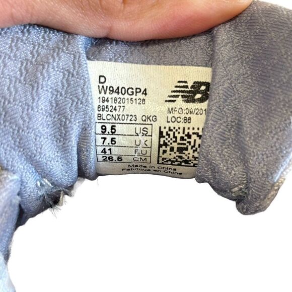 Women’s New balance 940 athletic running shoes size 9.5 D - Picture 7 of 7